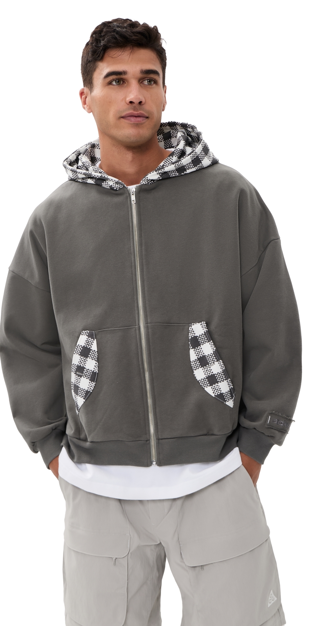Shepards Zip Hoodie Grey