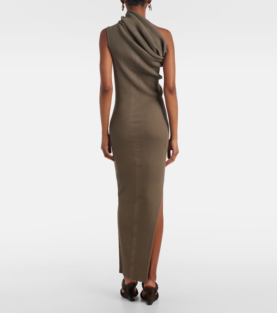 One-shoulder maxi dress