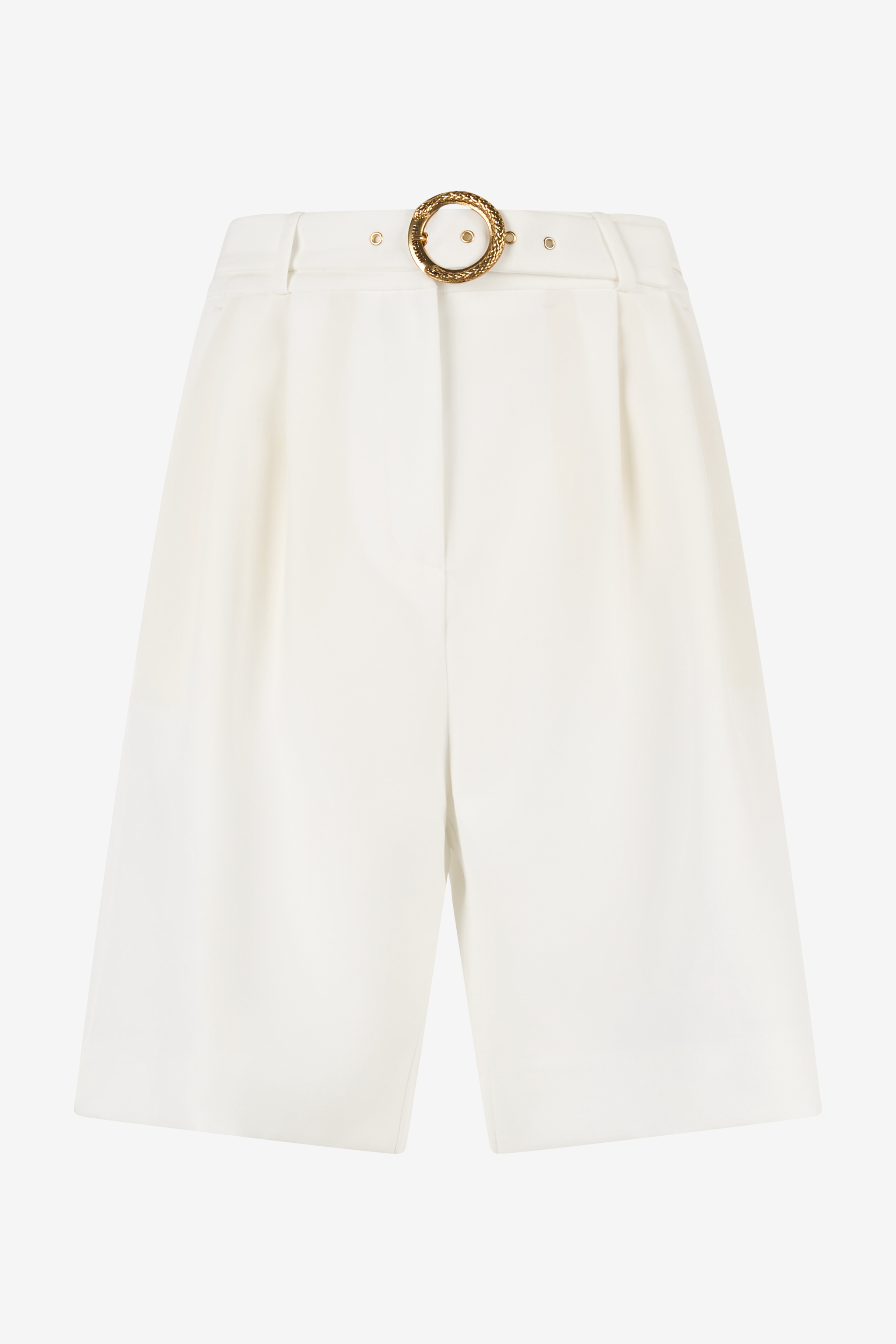 Tailored Shorts With Belt