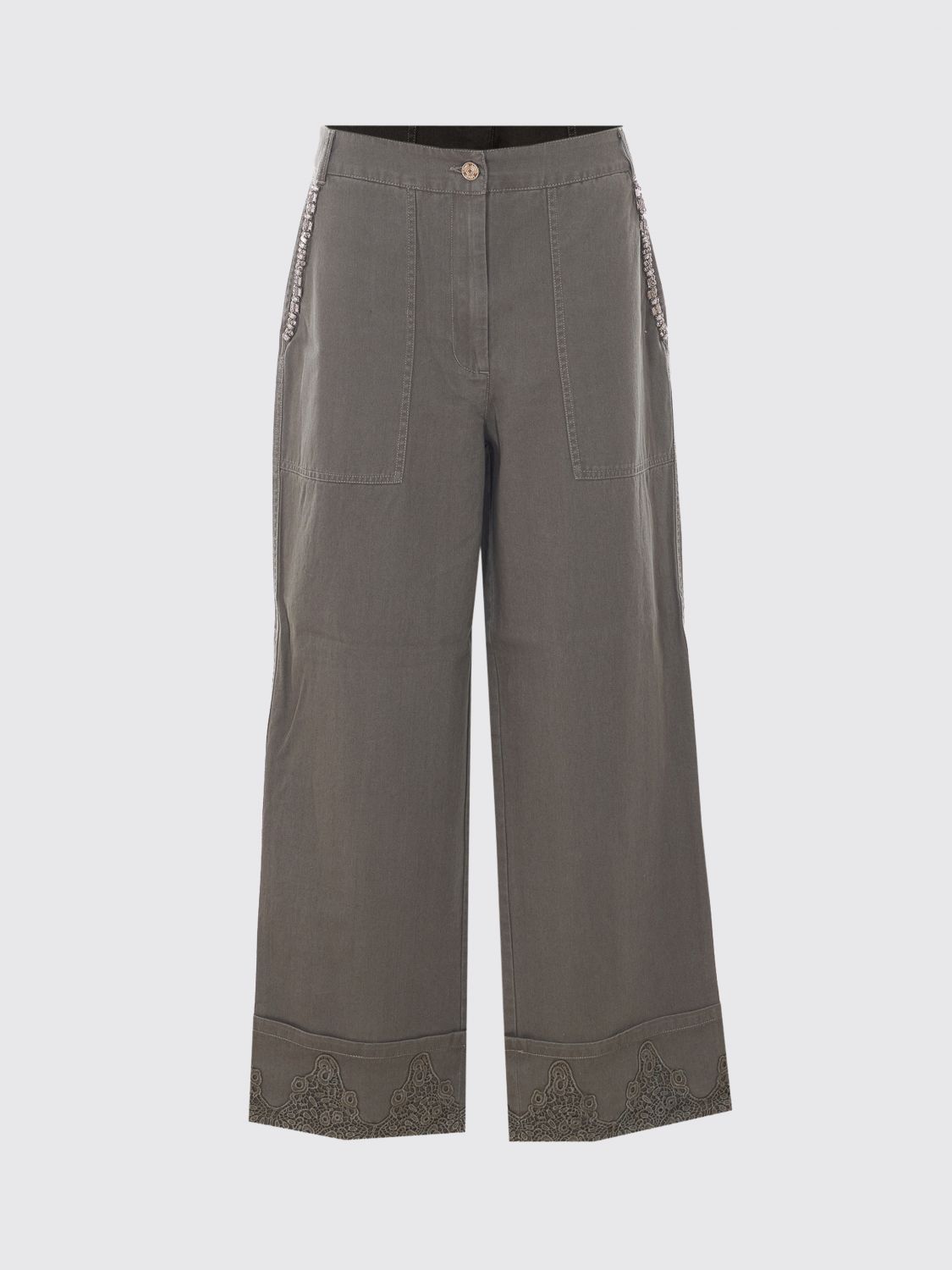 Pants Woman color Green