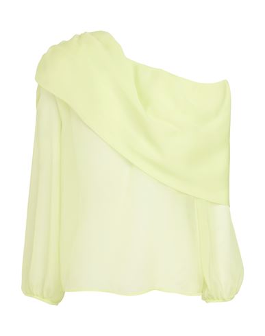 Woman Top Lime green Size 4 Polyester