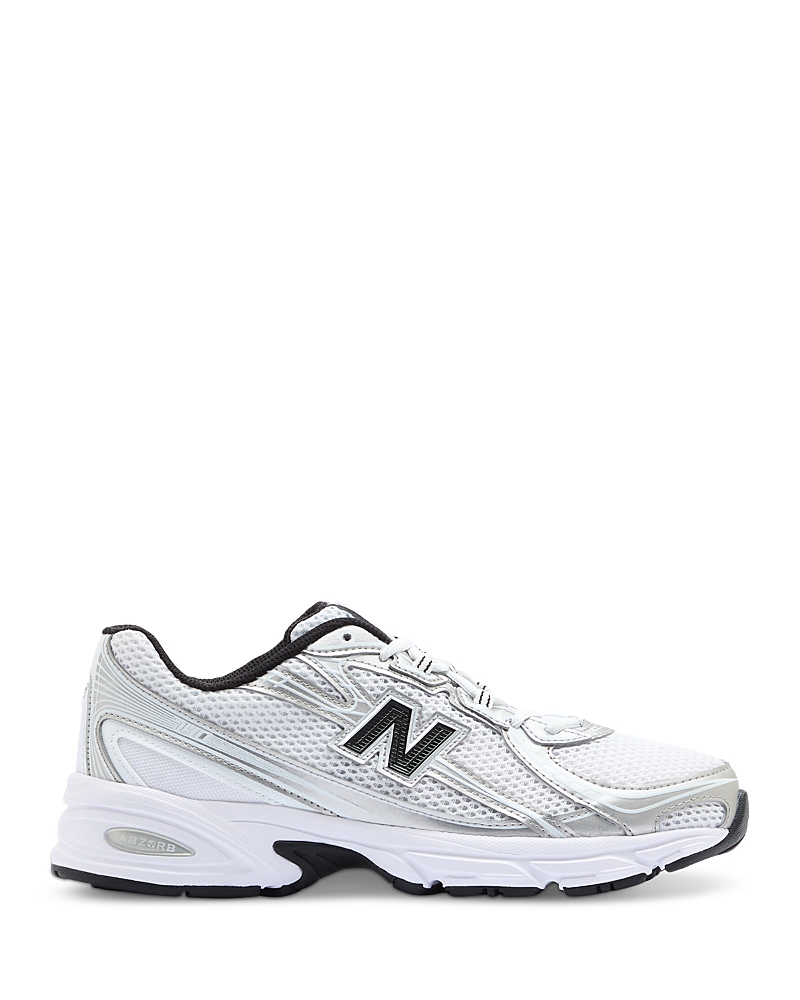 New Balance 740 "White Silver/Metallic Black" sneakers