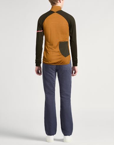 Vento Man Jacket Mustard Size 36 Lyocell, Wool, Polyamide