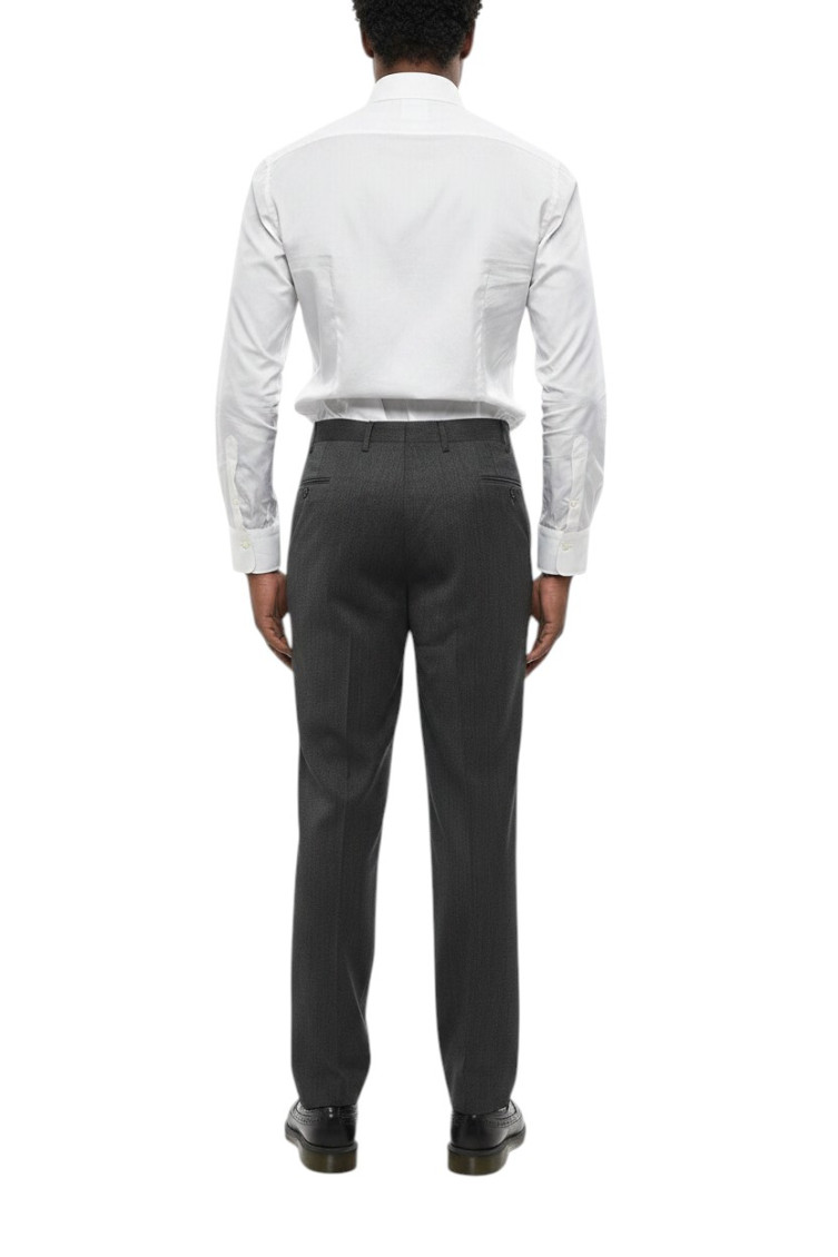 Dark Grey Regular Pants