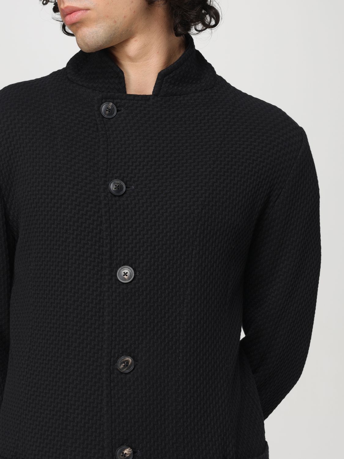 Jacket Men color Black