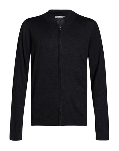 Man Cardigan Black Size S Polyester, Nylon, Viscose, Wool