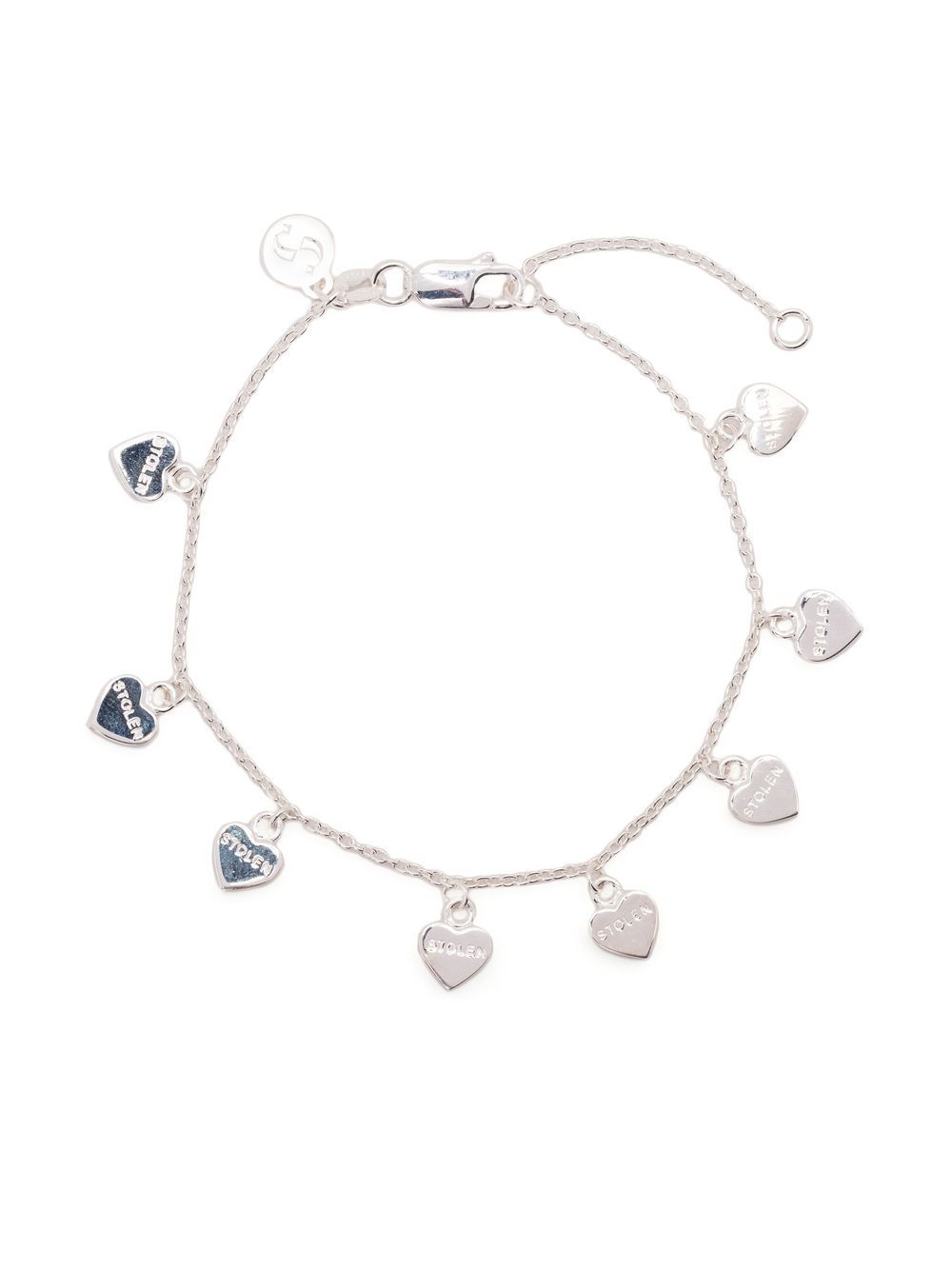 Stolen Heart charm bracelet - Silver