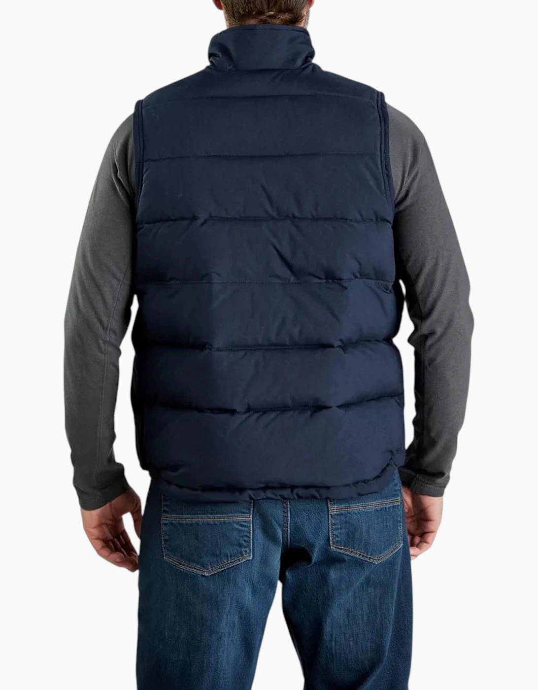 Men's Carhartt Mens Puffer Gilets WIP Rain Defender Insulated Montana Loose Fit Vest - Navy - : 44/Regular