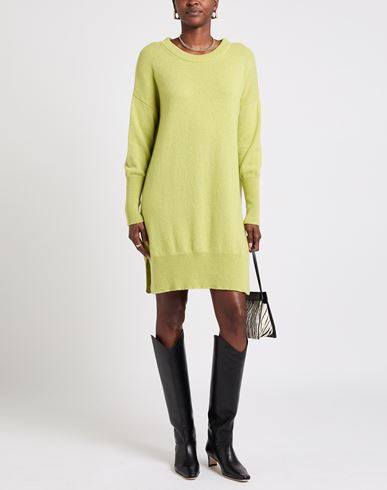 Woman Sweater Lime green Size 4 Cashmere