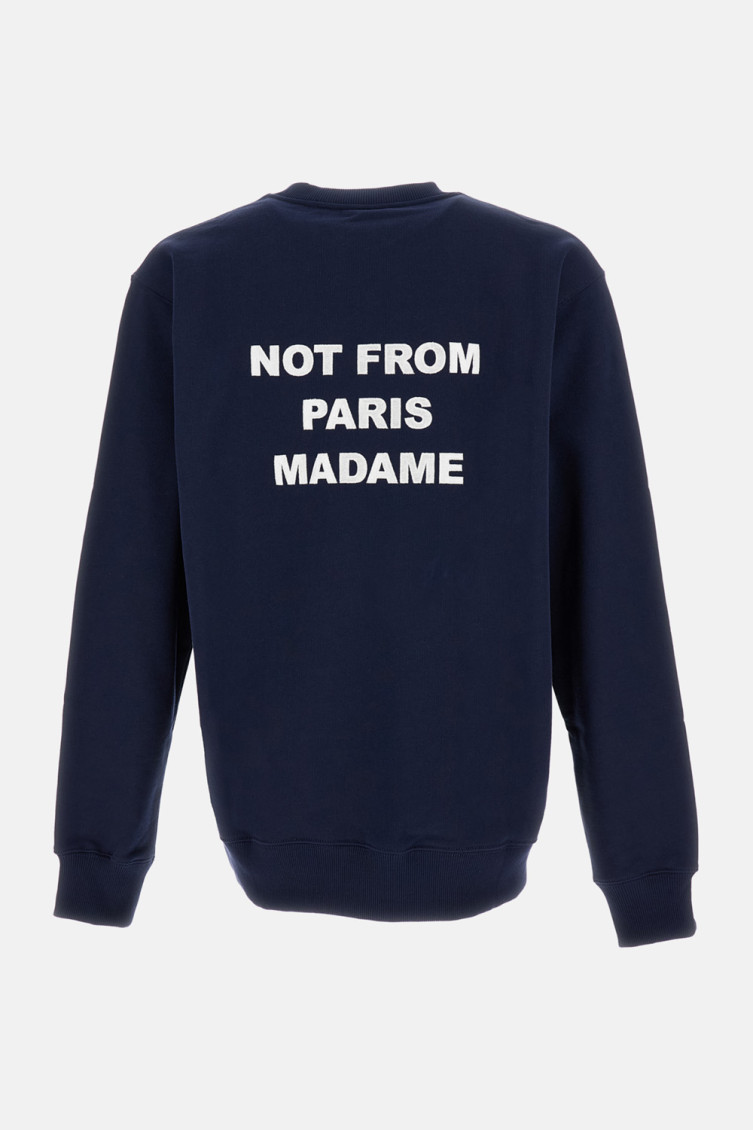Navy Blue Crewneck Sweatshirt