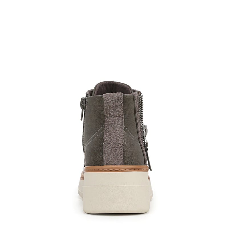 Women's Camden 2 Wedge Sneaker Booties (Charcoal Faux Leather)