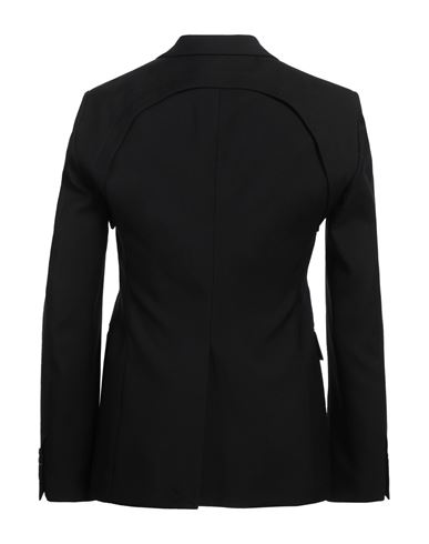 Man Blazer Black Size 36 Wool