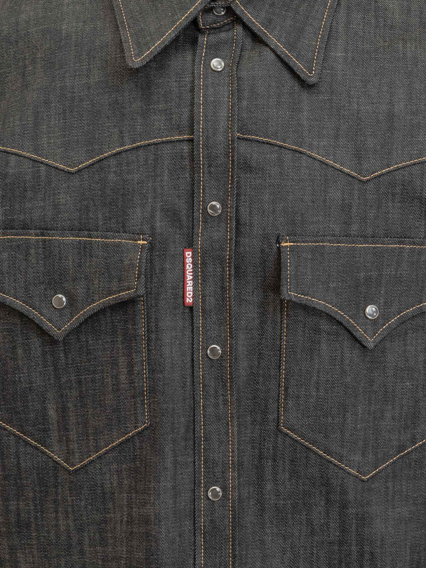 Black Regular Solid Shirt