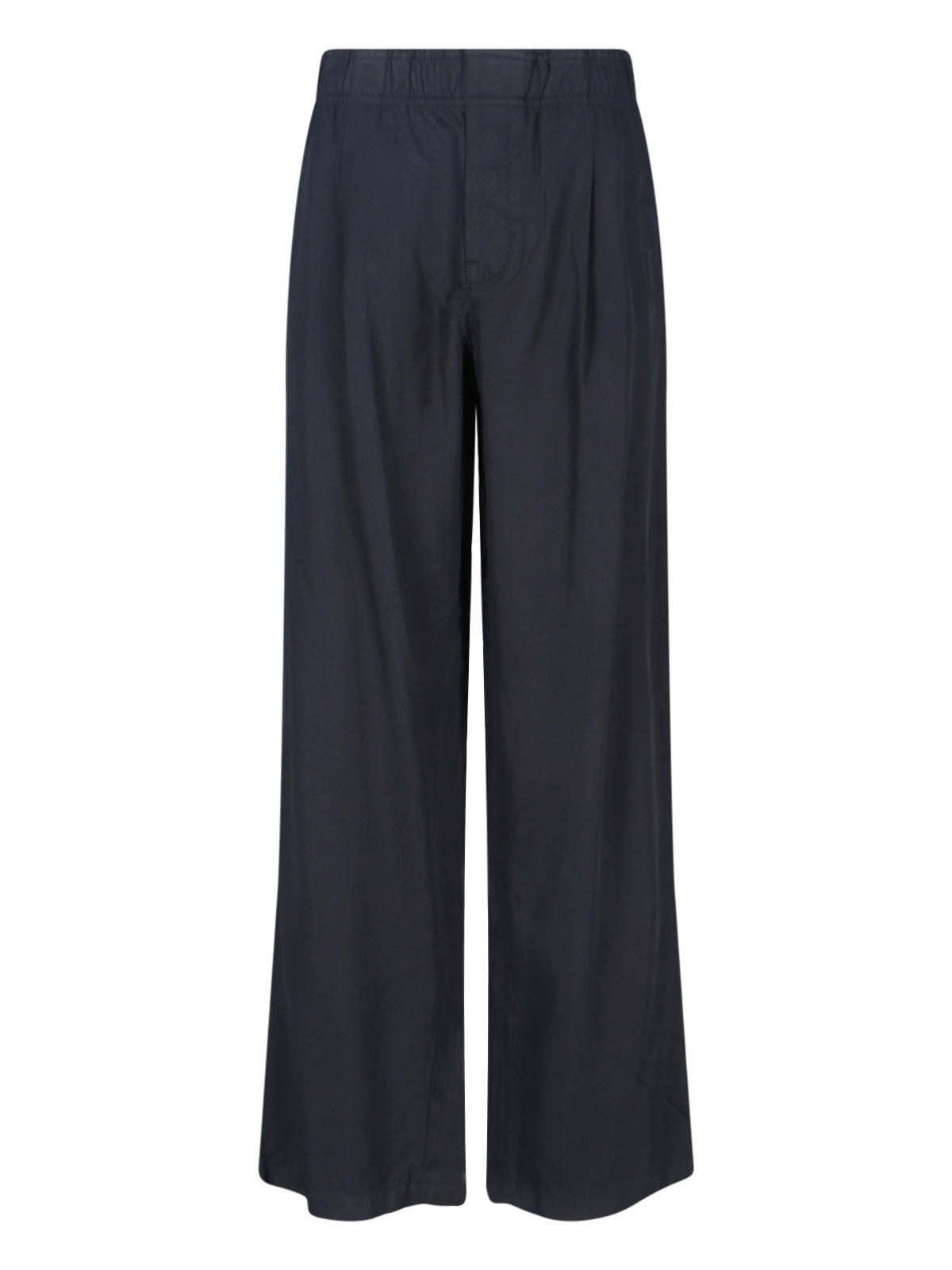 Twill Trousers with Horn Buttons