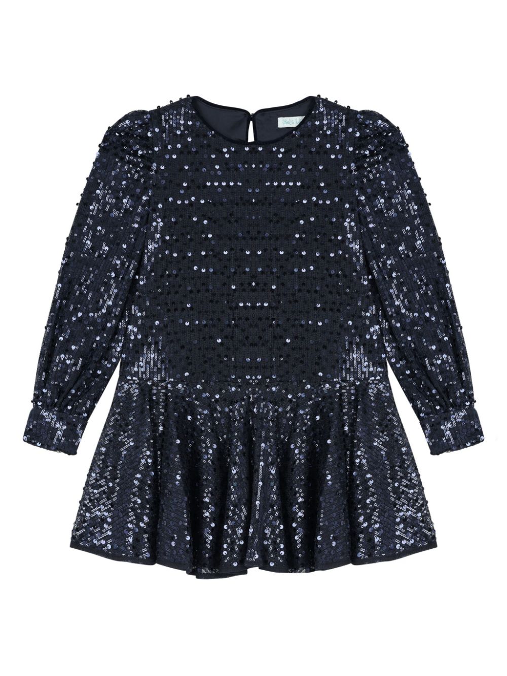 Sequin-embellished dress - Blue