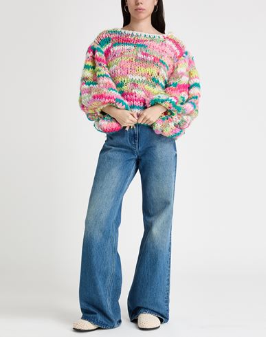 Woman Sweater Pink Size 1 Mohair wool, Alpaca wool, Wool, Acrylic, Metal