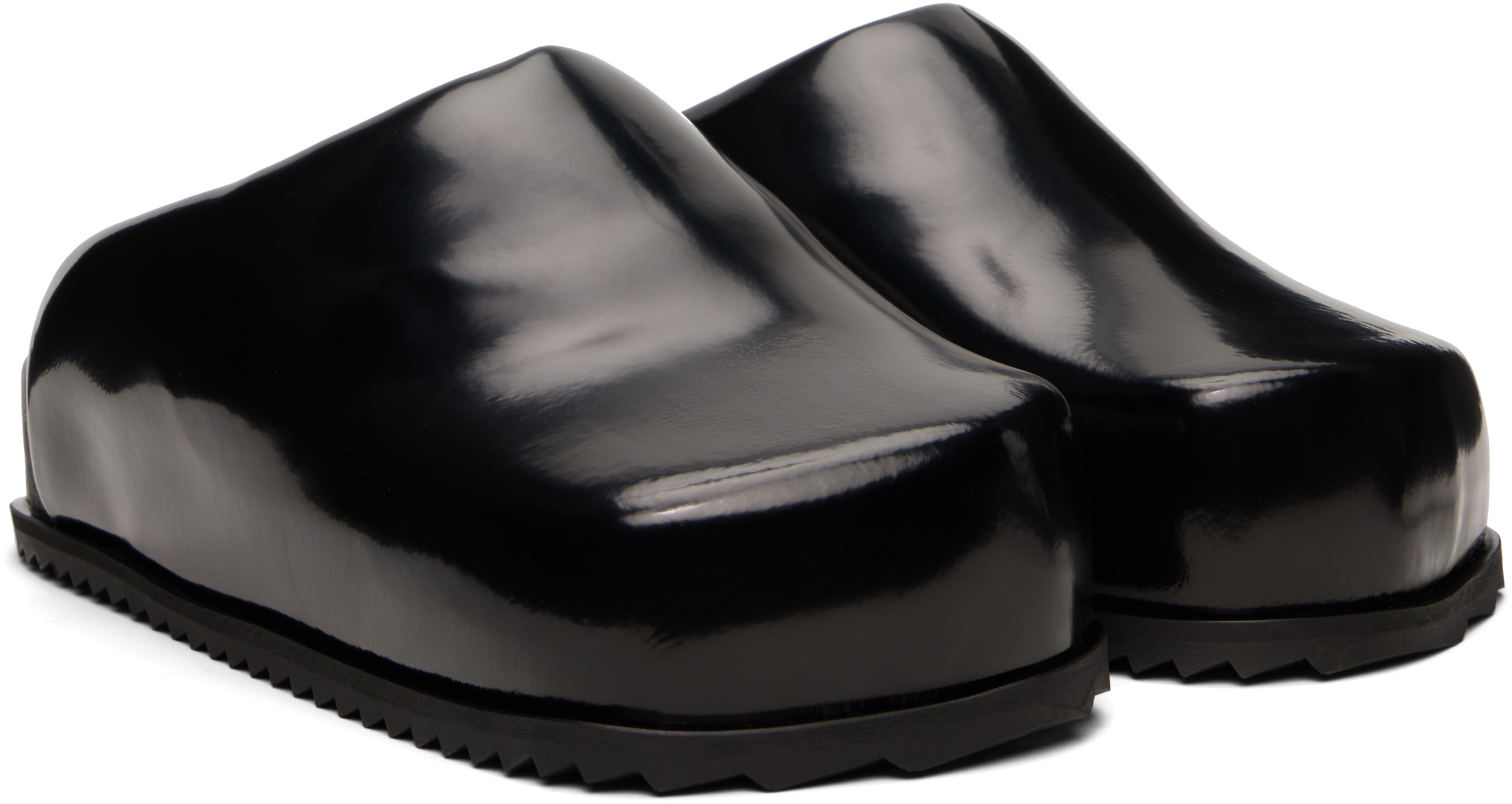 Black Truck Slide Loafers