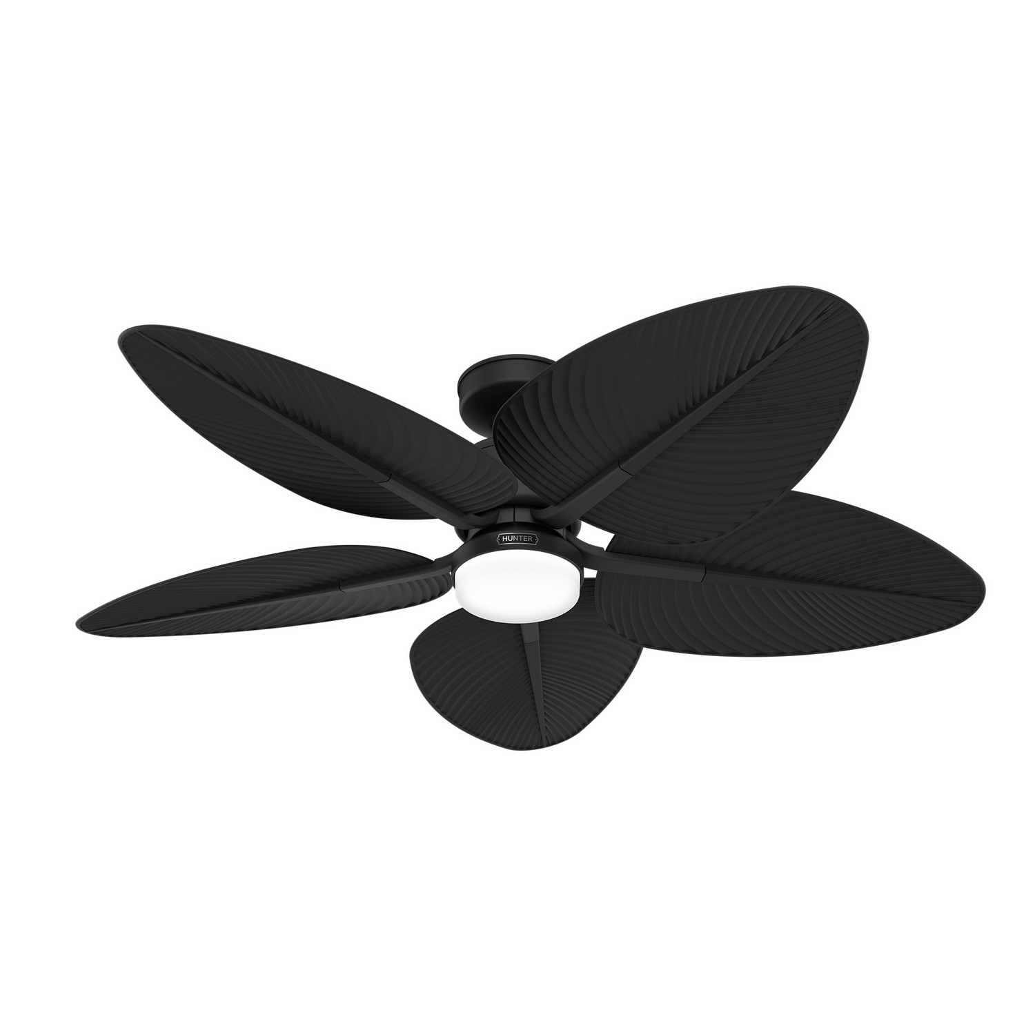 Matte Black 52" Ceiling Fan from the Tropic View Collection