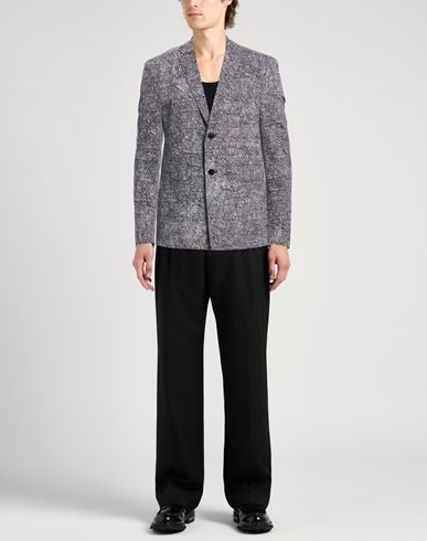 Man Blazer Navy Size 36 Cotton