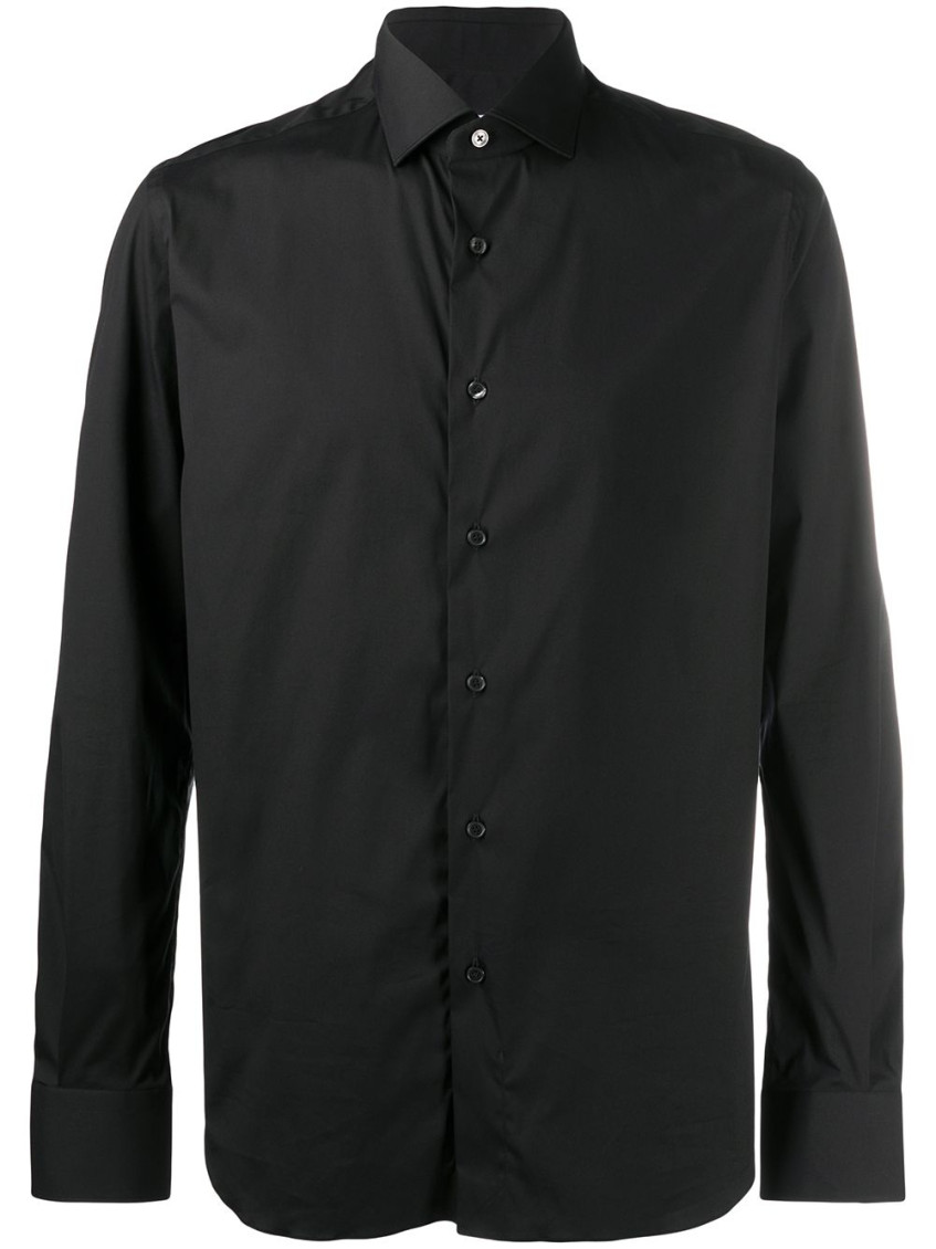 Black Slim Fit Shirt