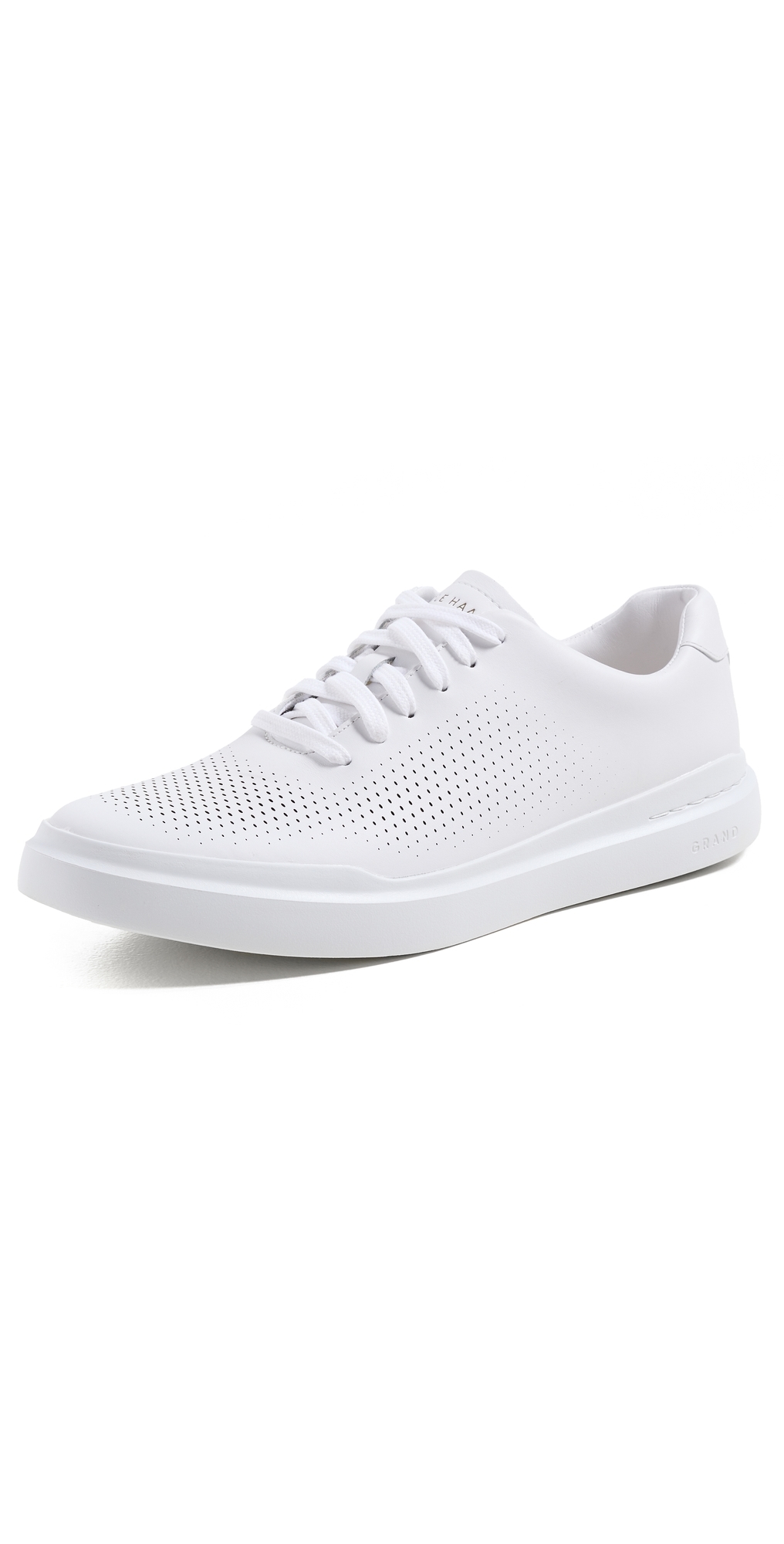 Grandpro Rally Laser Cut Sneakers White