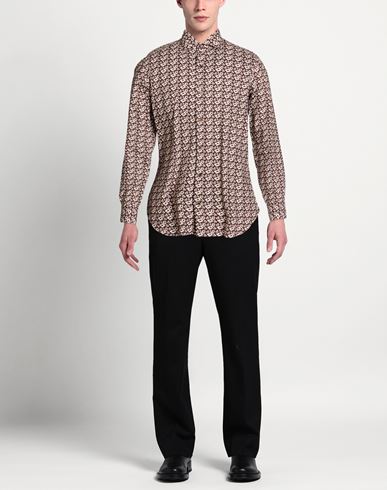 Man Shirt Brown Size 15 ½ Cotton