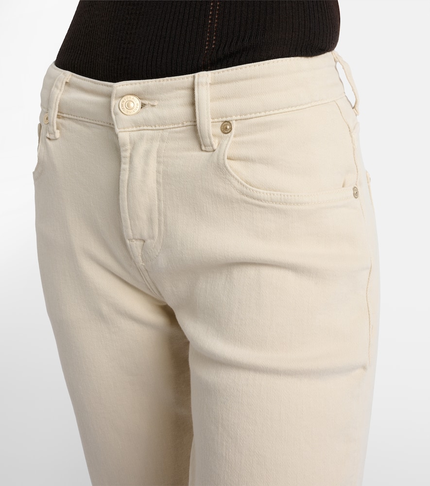 Calie Straight mid-rise straight jeans