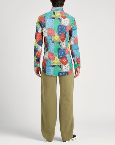 Man Shirt Azure Size 15 ½ Cotton, Elastane