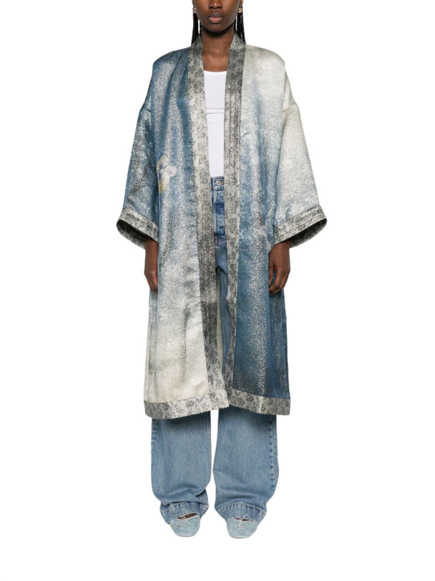 Printed Kimono Jacket
