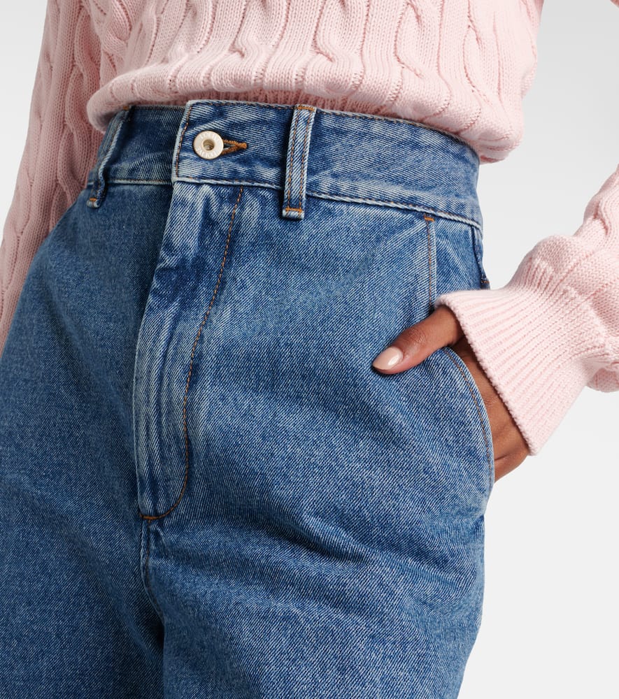 Loewe Anagram denim Bermuda shorts