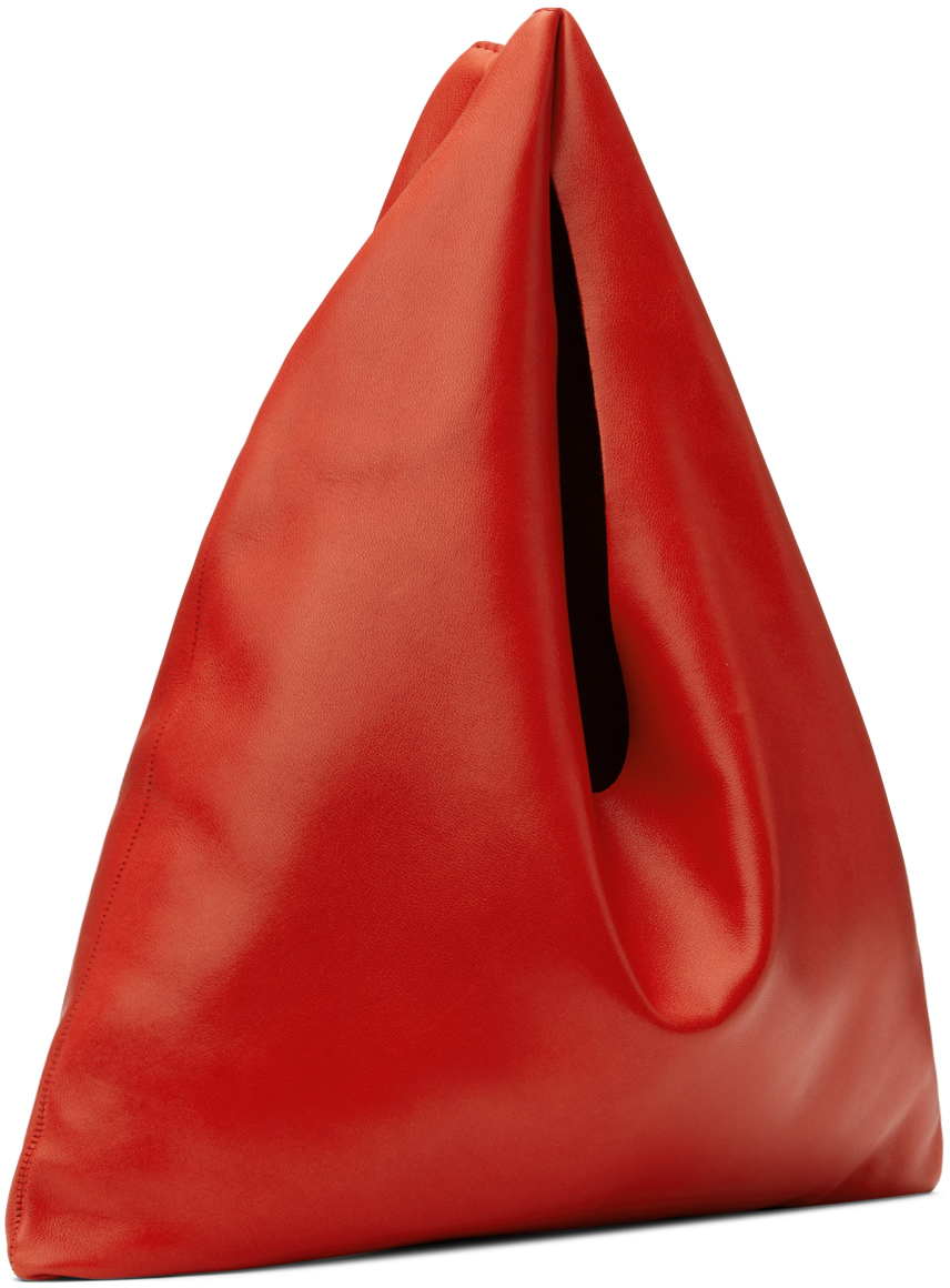 The Row Red Small Bindle Bag