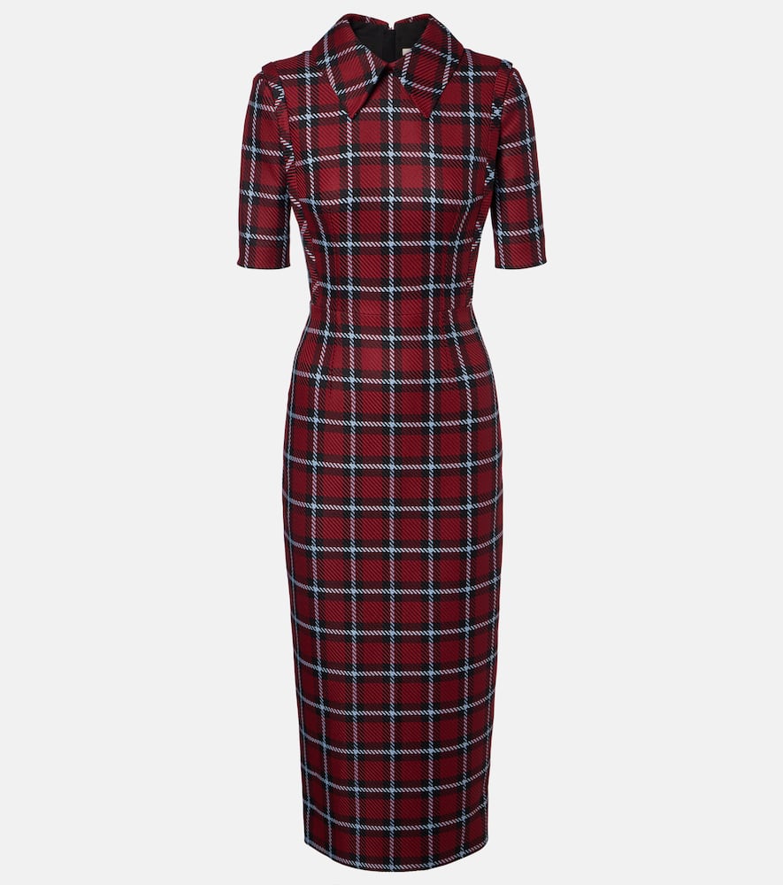 Valletta wool-blend midi dress