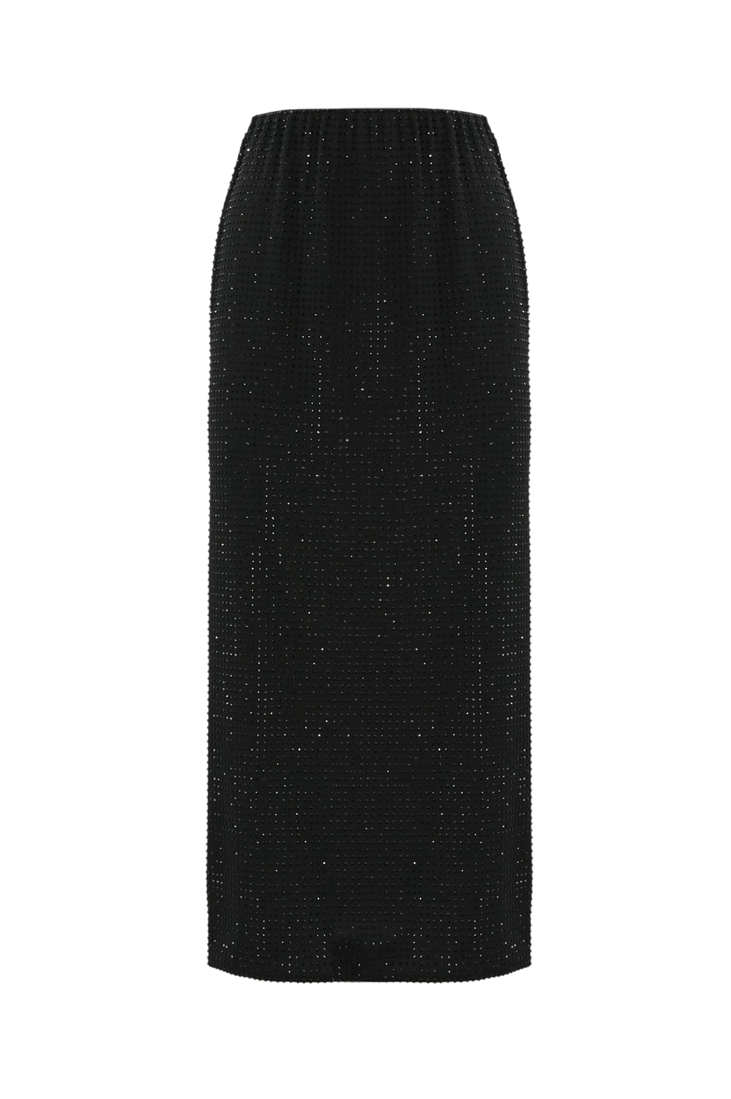 Pencil Skirt With Rhinestones