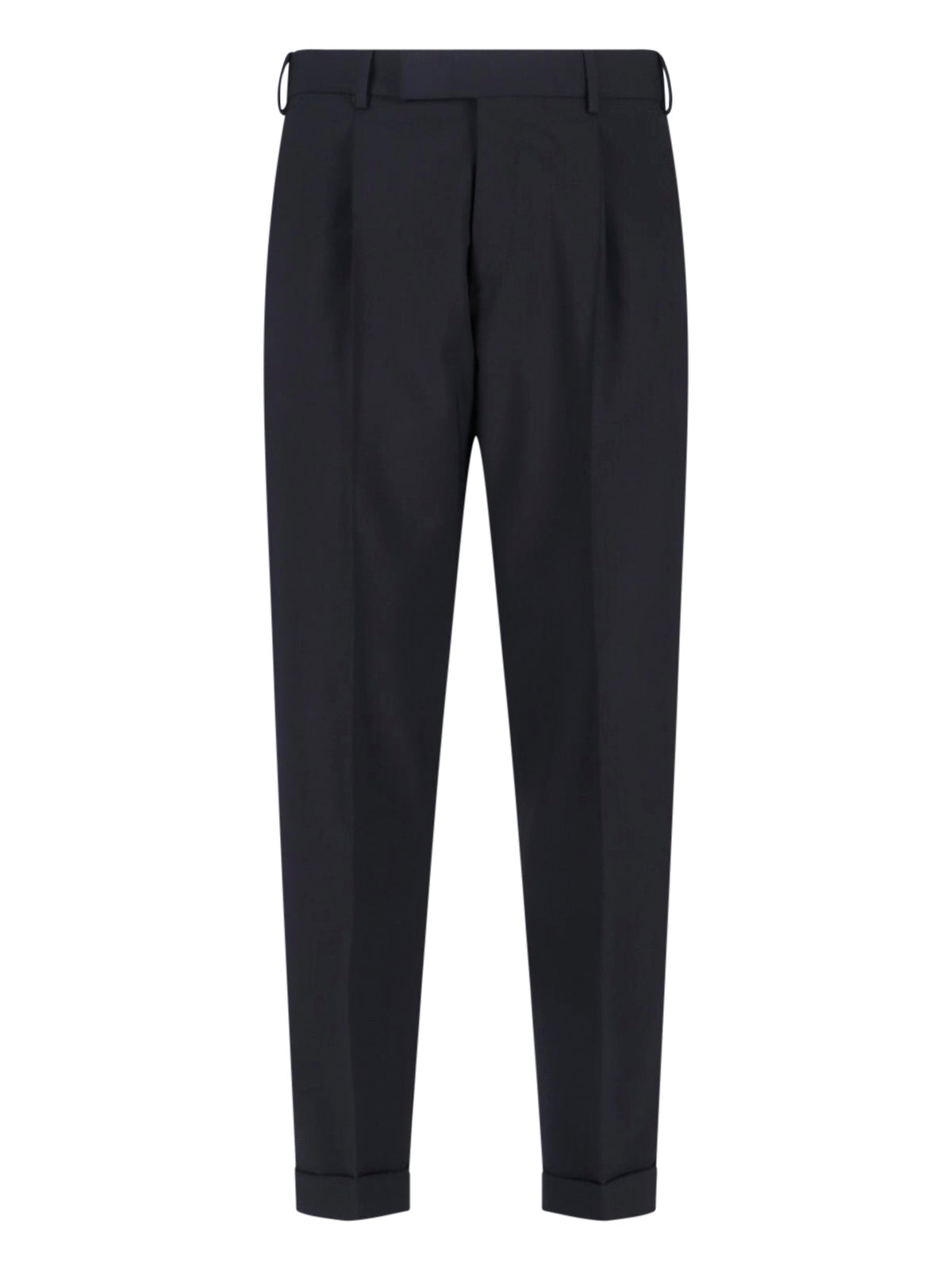 Men's Wool-Blend Stretch Trousers