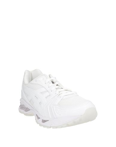 Comme Des Garçons Shirt X Asics Man Sneakers White Size 7 Textile fibers