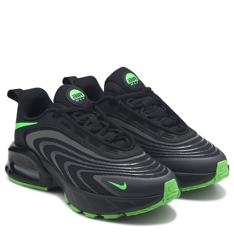 Kids' Air Max Fire Sneaker Big Kids Shoes (Grey/Green)
