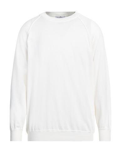 Man Sweater Off white Size 44 Cotton