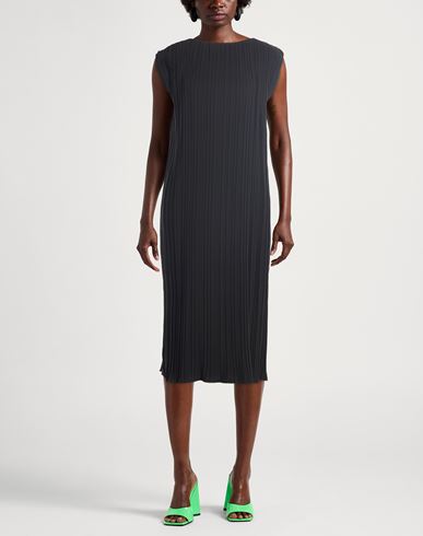 Woman Maxi dress Black Size 2 Polyester