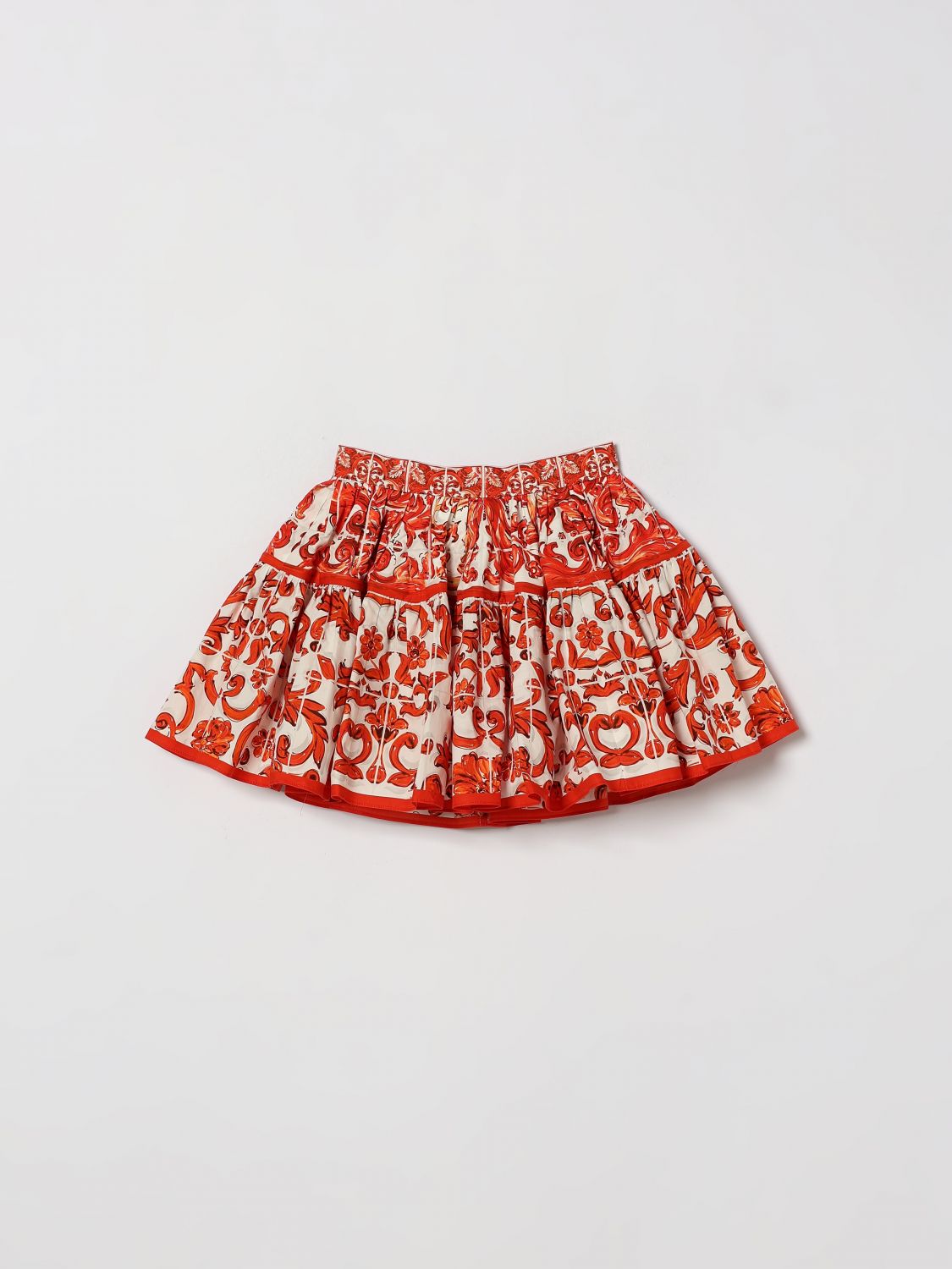 Skirt Kids color Orange