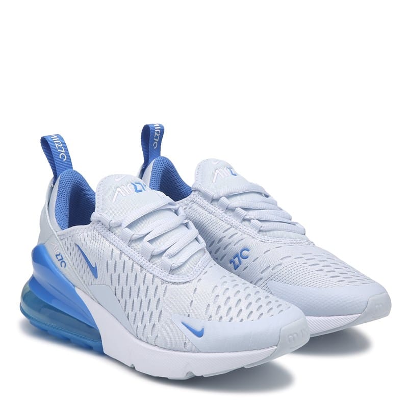 Kids' Air Max 270 Sneaker Big Kid Shoes (Grey/Blue)