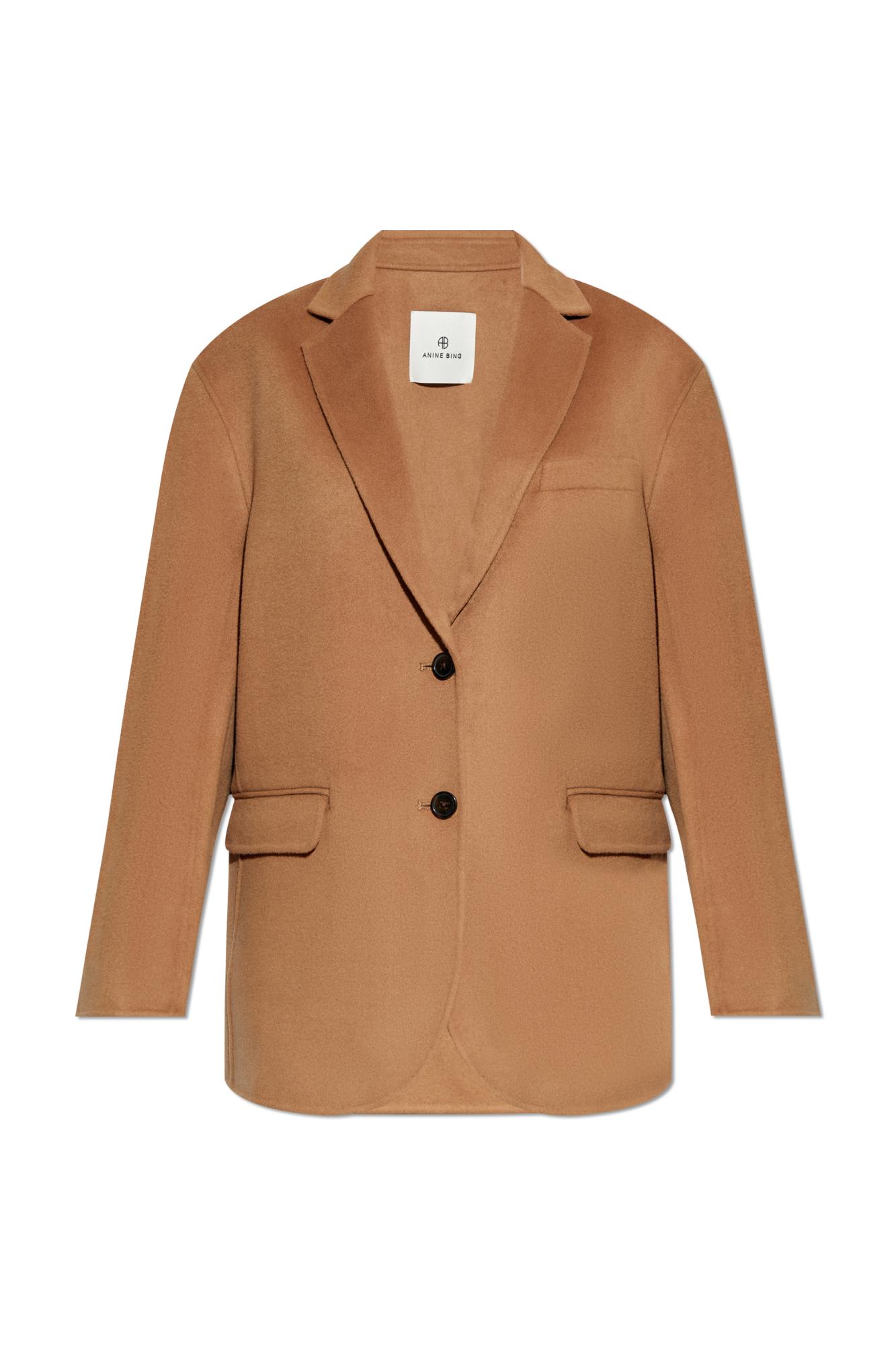 Quinn single breasted blazer - Brown