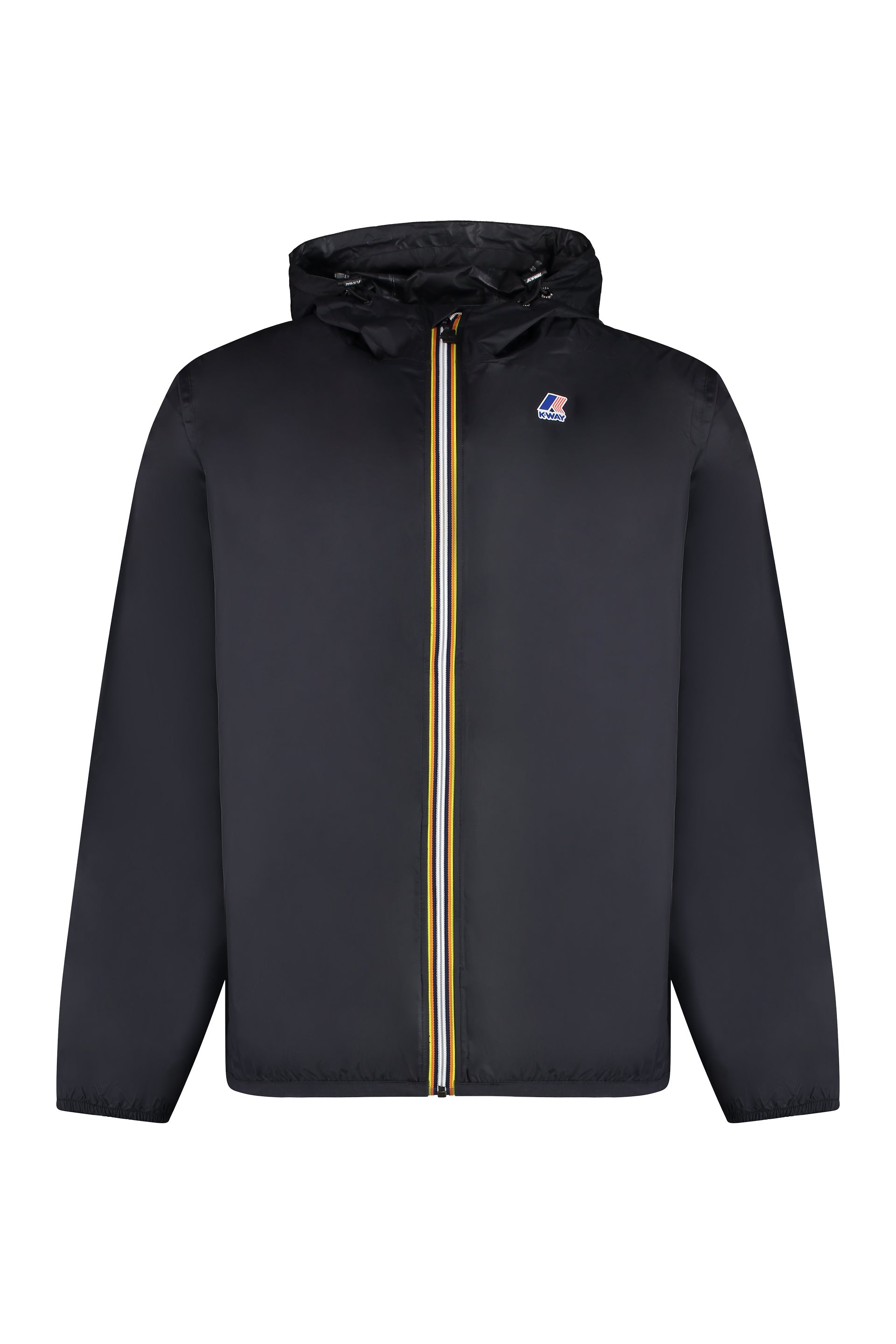 Packable Hooded Nylon Jacket for Men