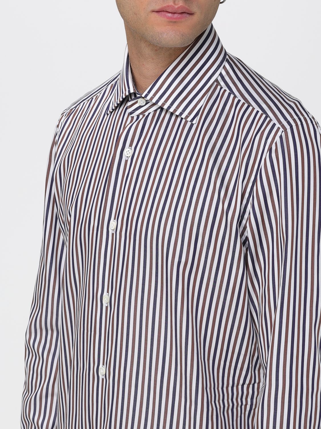 Shirt Men color Brown