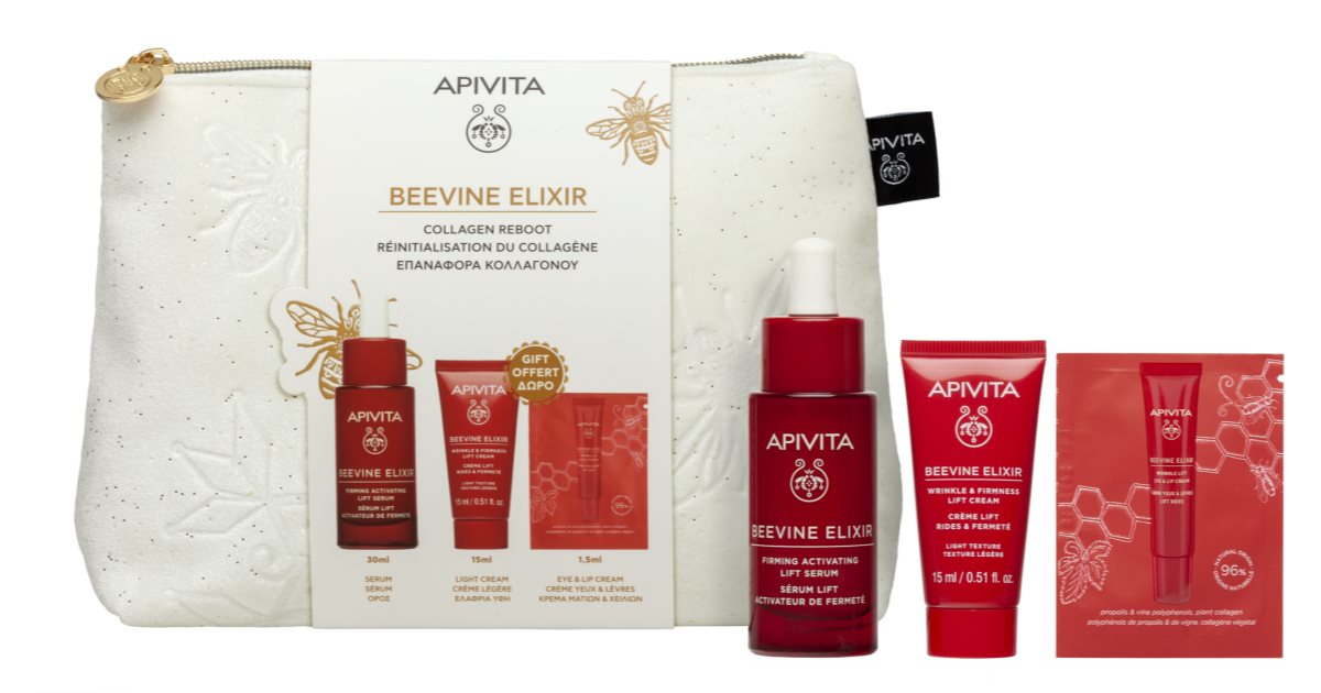 Apivita Beevine Elixir Gift Pouch — Firming Set