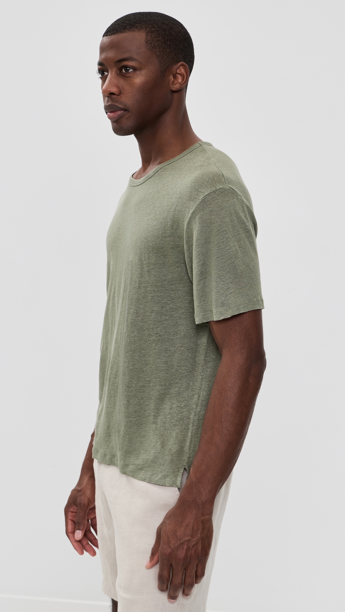 Linen Sun Tee Jade
