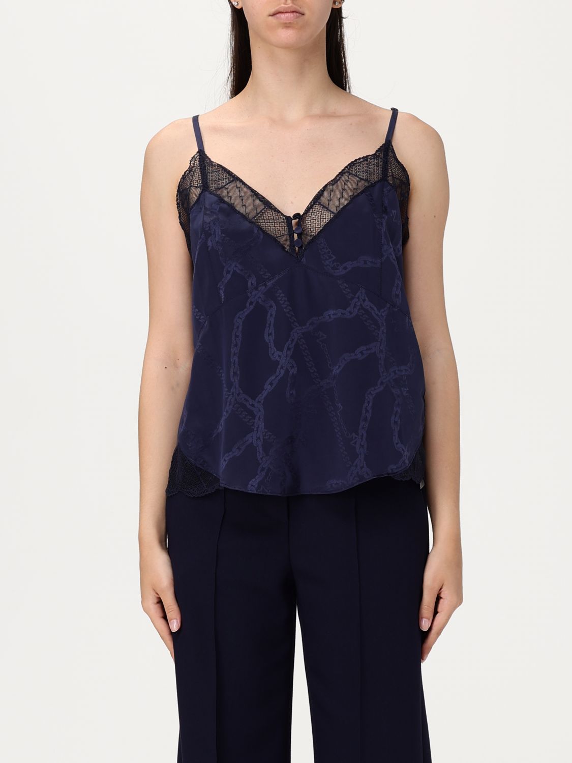 Jac Chaines top - Blue