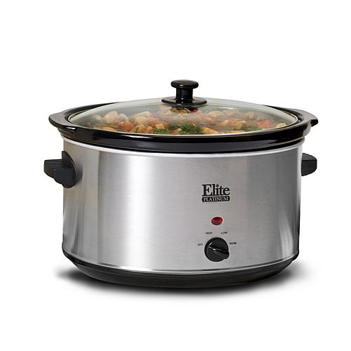 Platinum 8.5qt. Stainless Steel Slow Cooker