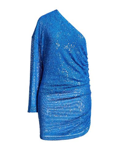 Woman Mini dress Blue Size S Polyester