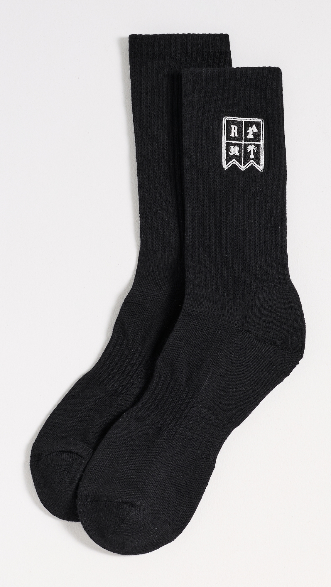 Harbor Crest Socks Black / White One Size