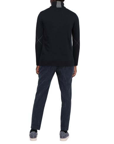 Man Turtleneck Midnight blue Size M Cotton